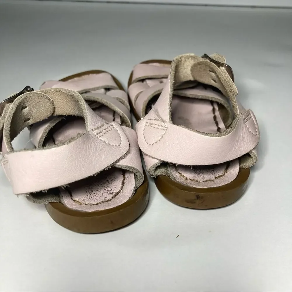 Salt Water Sandals Hoy Summer Light Pink Original Leather Sandal Shoes Toddler 5